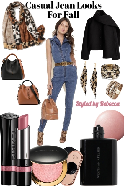 Casual Jean Looks For Fall- Combinaciónde moda