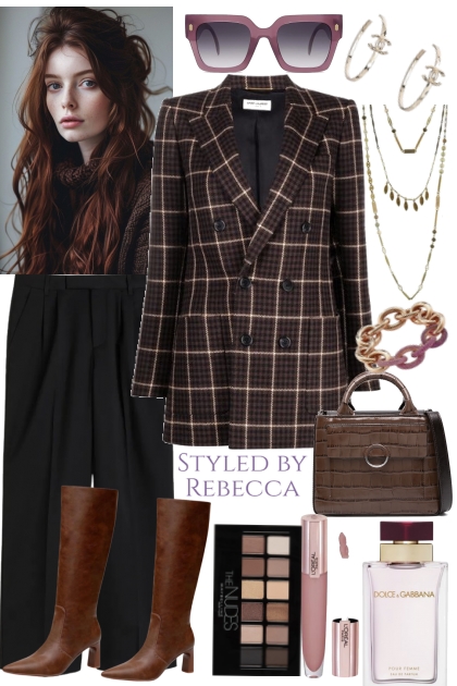 Brown Jacket Saturday - Combinazione di moda