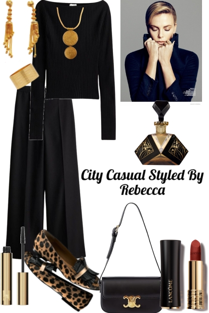 City Casual Style - combinação de moda