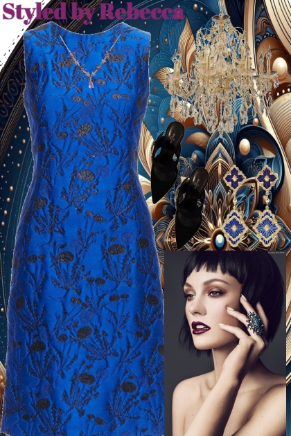 October Blue for After 5- Combinazione di moda