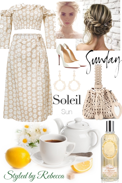 Sun on A Sunday- Combinazione di moda