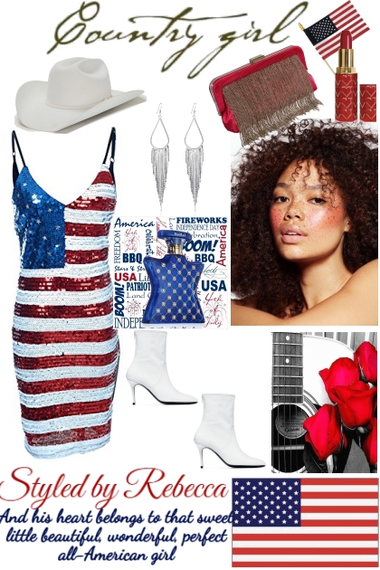 Perfect all-American girl- combinação de moda