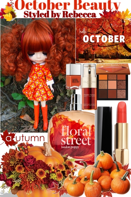 October Beauty Set- combinação de moda