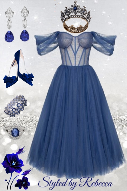 The Blue Princess- Fashion set