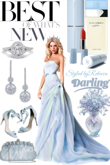 Darling Light Blue- combinação de moda