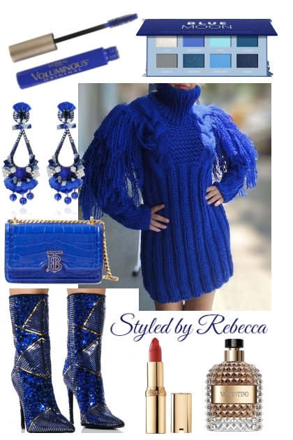 Dazzling Blues for November - Kreacja