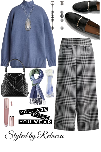 Casual Plaid Wednesday- Fashion set