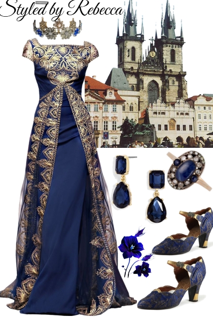 Royal Emotion of Blue- Modna kombinacija