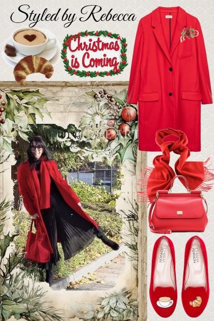 Holiday Red Is Coming- Fashion set