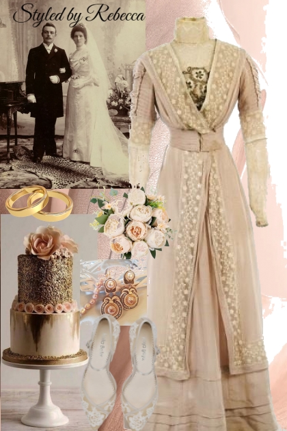 Simple Vintage Bride- Kreacja