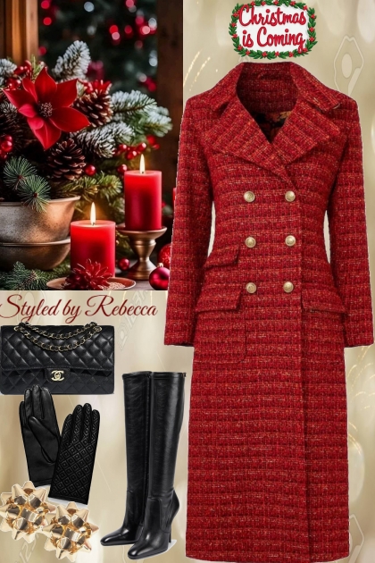 Christmas Tree Light Up Coat