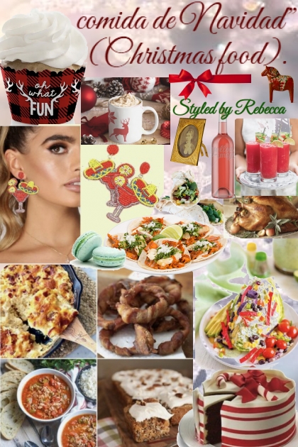 Comida de Navidad” (Christmas food).- Modna kombinacija