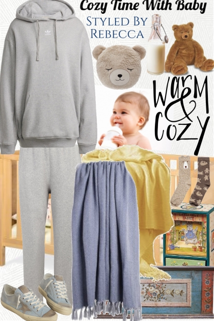 Cozy Time with Baby- combinação de moda