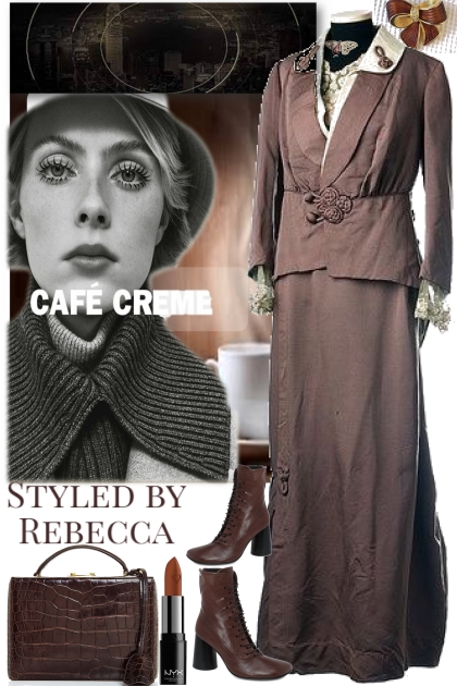 Cafe Creme Vintage Brown- Modna kombinacija