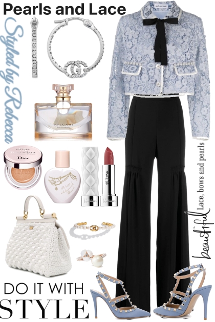 Pearls and Lace Wednesday - Fashion set