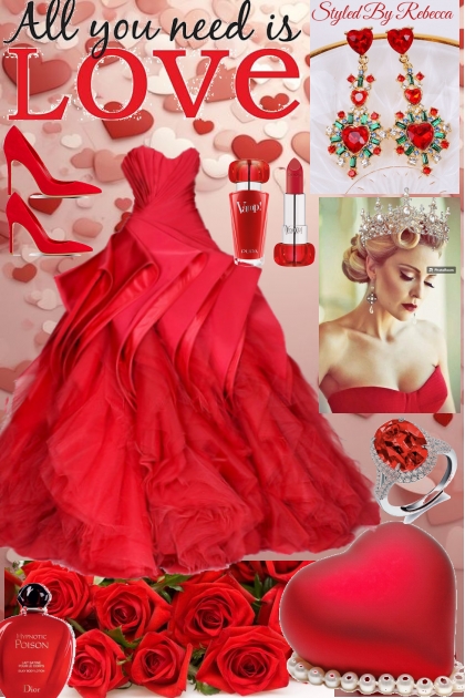 All you Need is A Red Ball Gown- Modna kombinacija