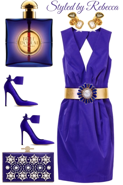 Dress color with wavelengths between 380 and 435 - Fashion set