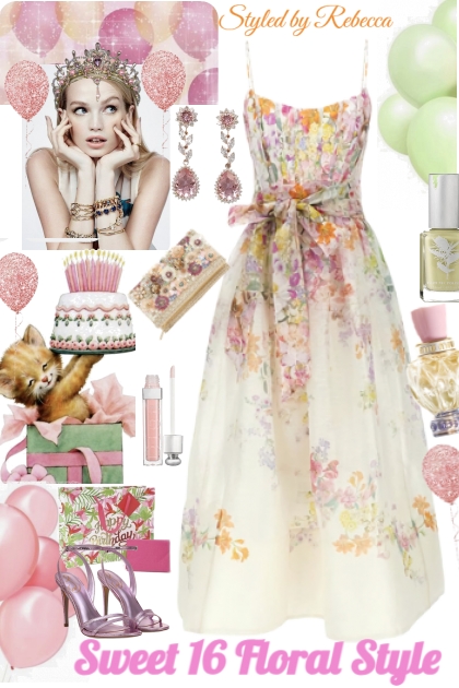 Sweet 16 Floral Style- Fashion set