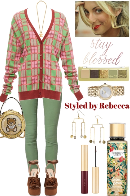 Green and Pink Plaid 