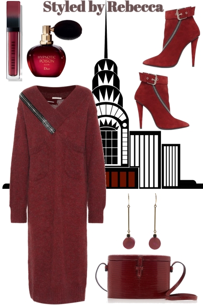 Dark Maroon City