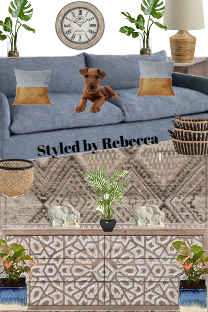 Bohemian Casual Décor 
