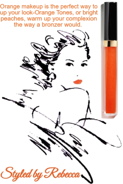 Orange can warm up your complexion
