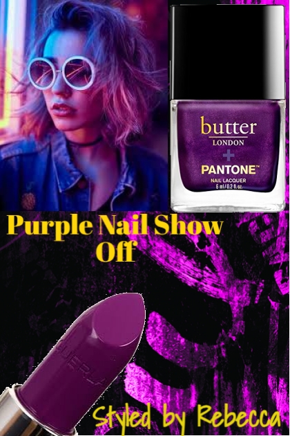 Nail Polish-Purple