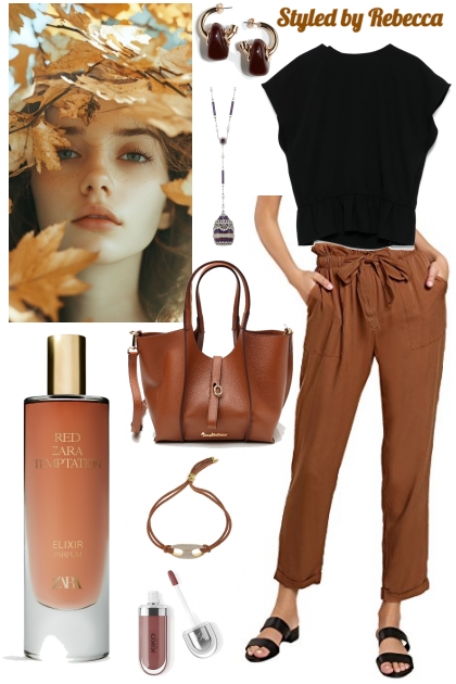 Casual Weekday Loose Pants- Modna kombinacija