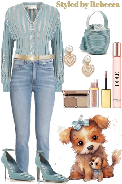 Teal Casual Girly Mode 