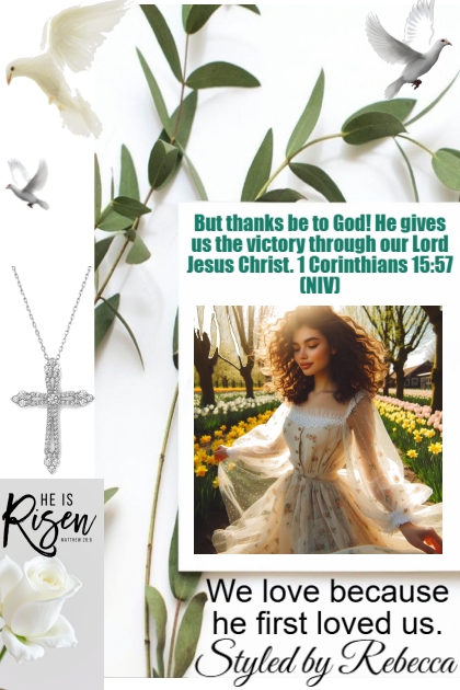 The day about love is 1 John 4:19:
