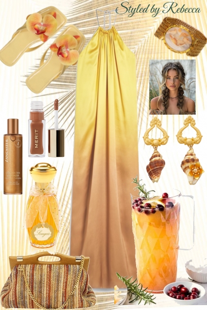 Bronze And Golden Ombre Summer- Kreacja