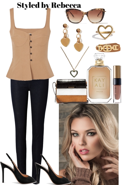 Casual Office Day With Jean Fashion