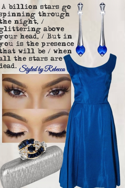 Blue Drop Casual Dress