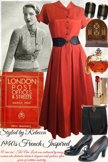 A &quot;new era&quot; 1940&#039;s French Inspired