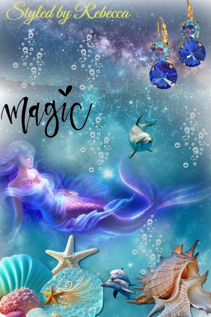 Magical Colors  of Ocean Blue 