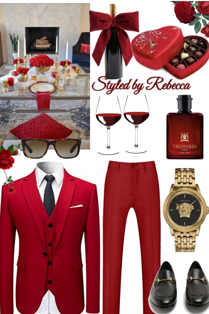 Romantic Men&#039;s Red