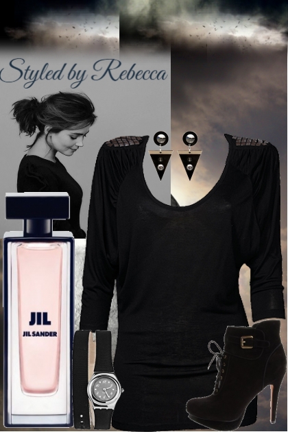 Casual Black Tops Essentials 