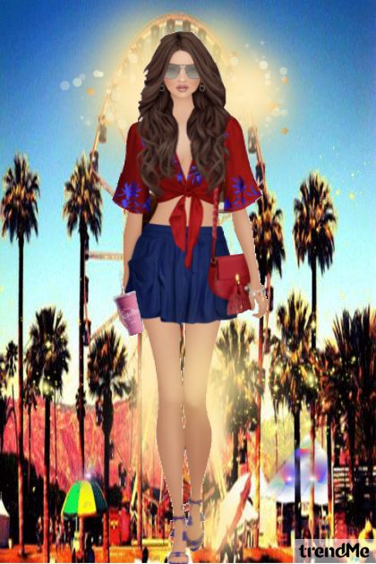 Coachella Girl...- Combinazione di moda