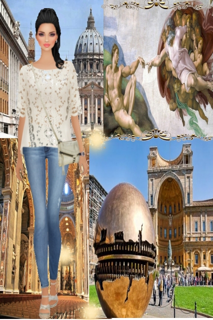 Exploring Rome day  2...- Modna kombinacija