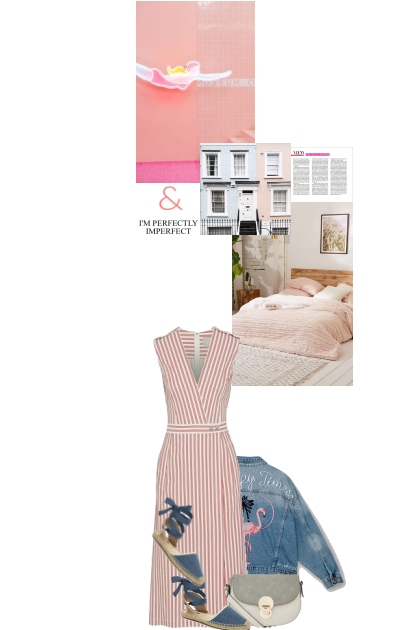 Pastel and jeans- Fashion set