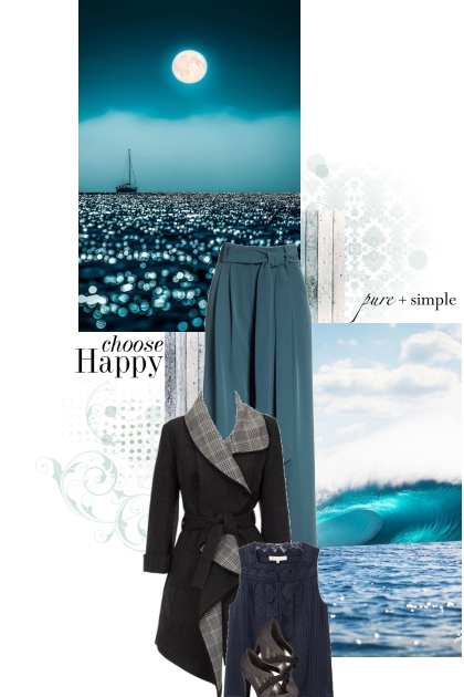 Water by night/water by day- Fashion set