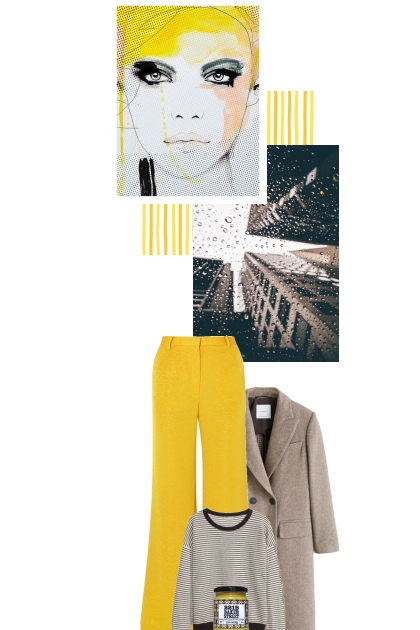 Novembers yellow- Combinazione di moda