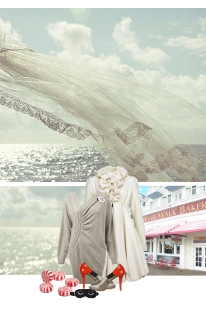 Spring morning by the ocean- Combinaciónde moda