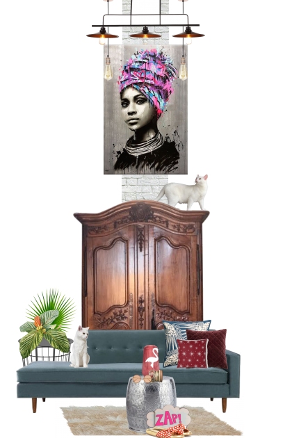Modern and the French armoire- Fashion set