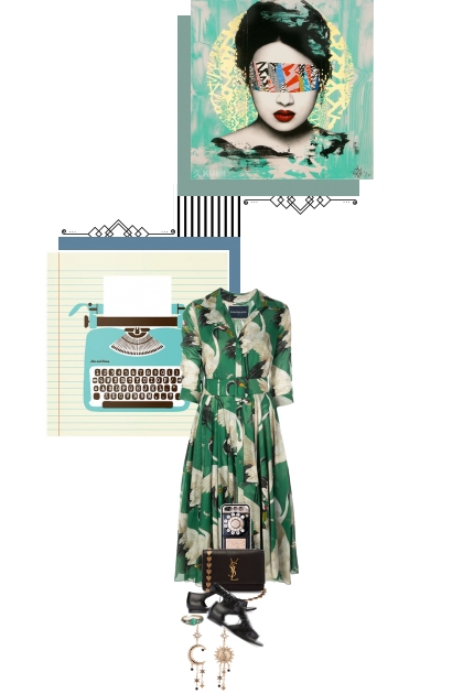 Teal and green- Fashion set