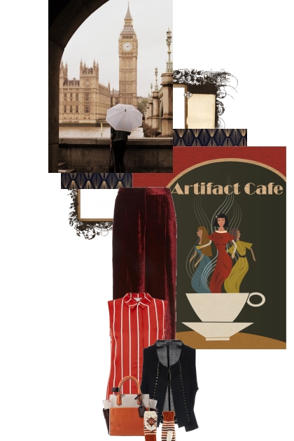 London semi formal cafe society- Модное сочетание