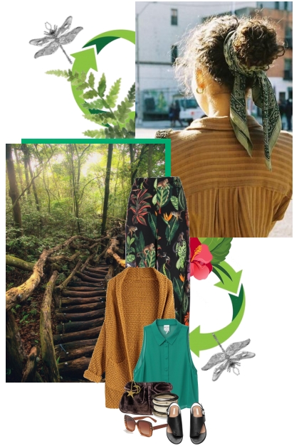 Recycle for the love of nature- Fashion set