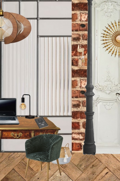 You and your fancy home office- combinação de moda
