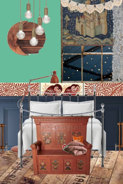 The modern fairytale: Bedroom - Combinazione di moda