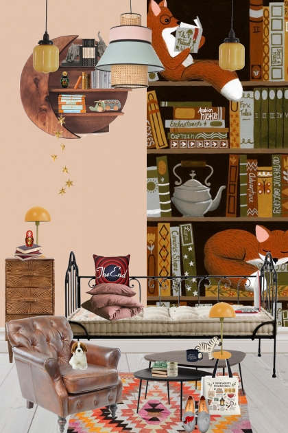 Reading or napping corner you decide- コーディネート